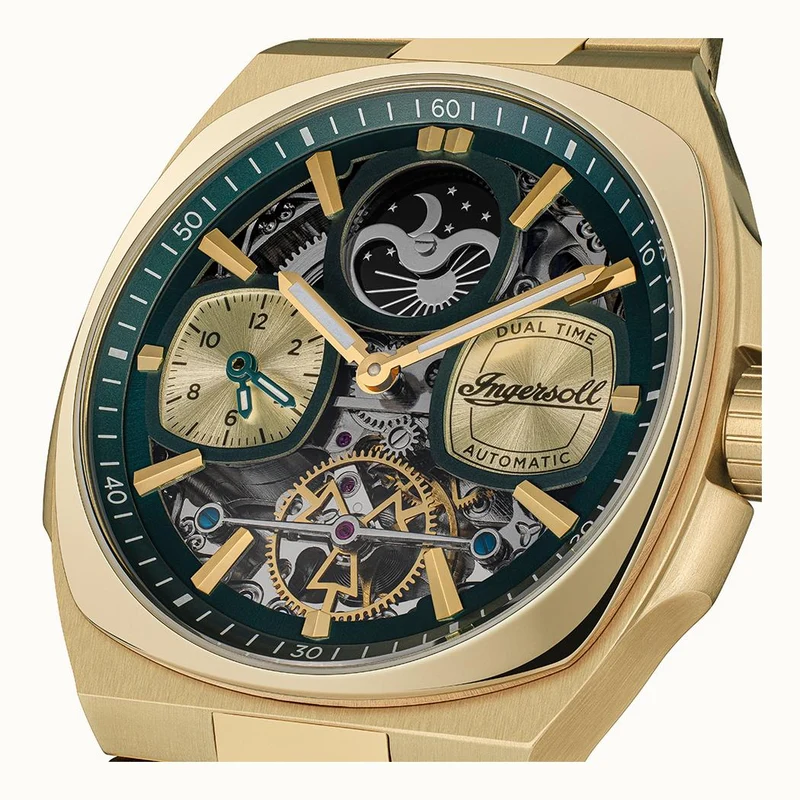 Ingersoll The Spirit I15803 Herrenuhr • Automatikwerk • Mineralglas kratzfest