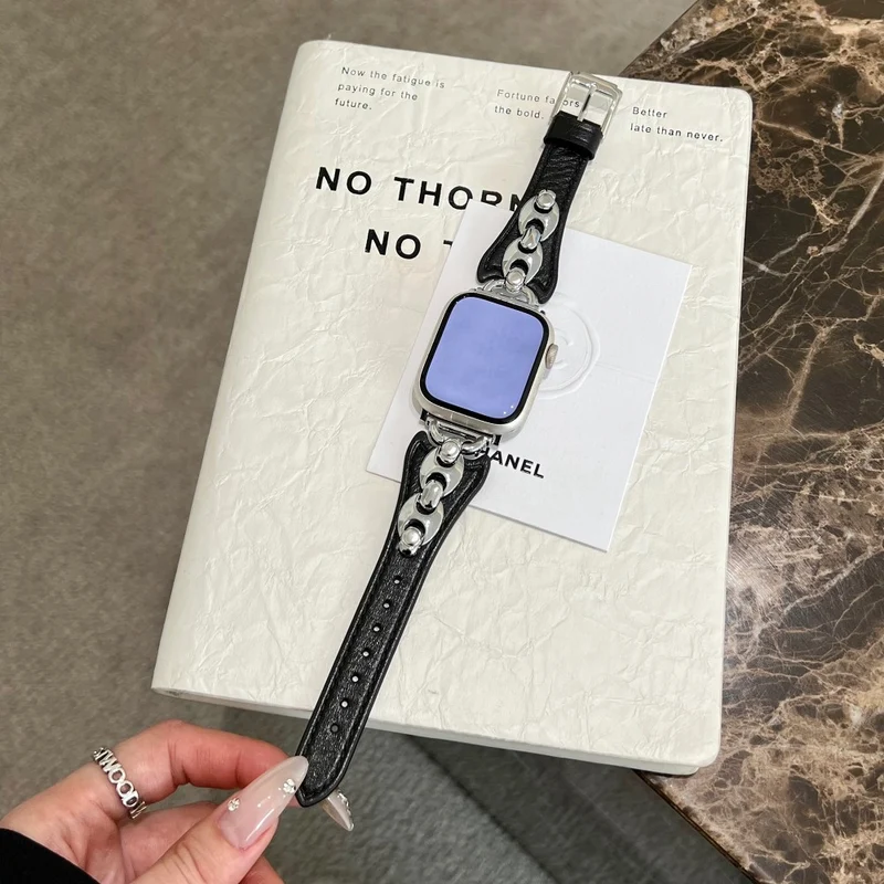 Großartig Apple Smartwatch Echtes Leder Universell Armband