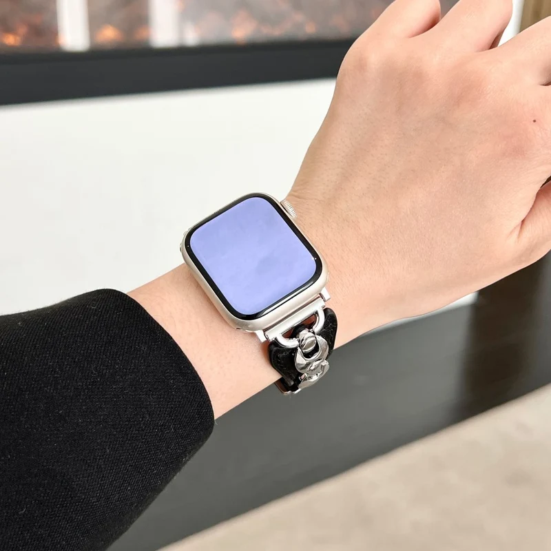 Großartig Apple Smartwatch Echtes Leder Universell Armband
