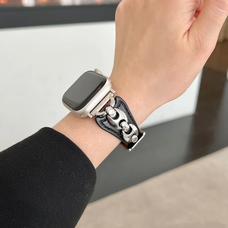 Großartig Apple Smartwatch Echtes Leder Universell Armband