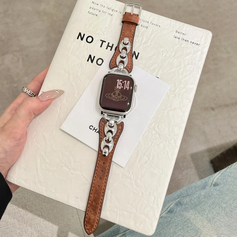 Großartig Apple Smartwatch Echtes Leder Universell Armband