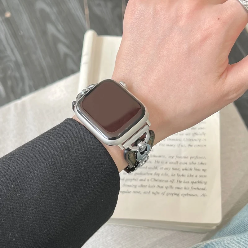 Sehr Gepflegt Apple Smartwatch Echtes Leder Universell Armband
