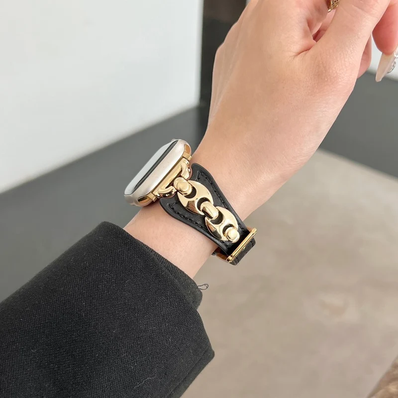 Sehr Gepflegt Apple Smartwatch Echtes Leder Universell Armband