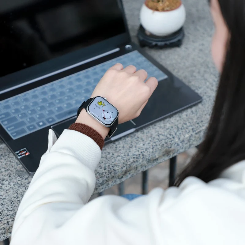 Unglaublich Süß Apple Smartwatch Silikon Universell Armband