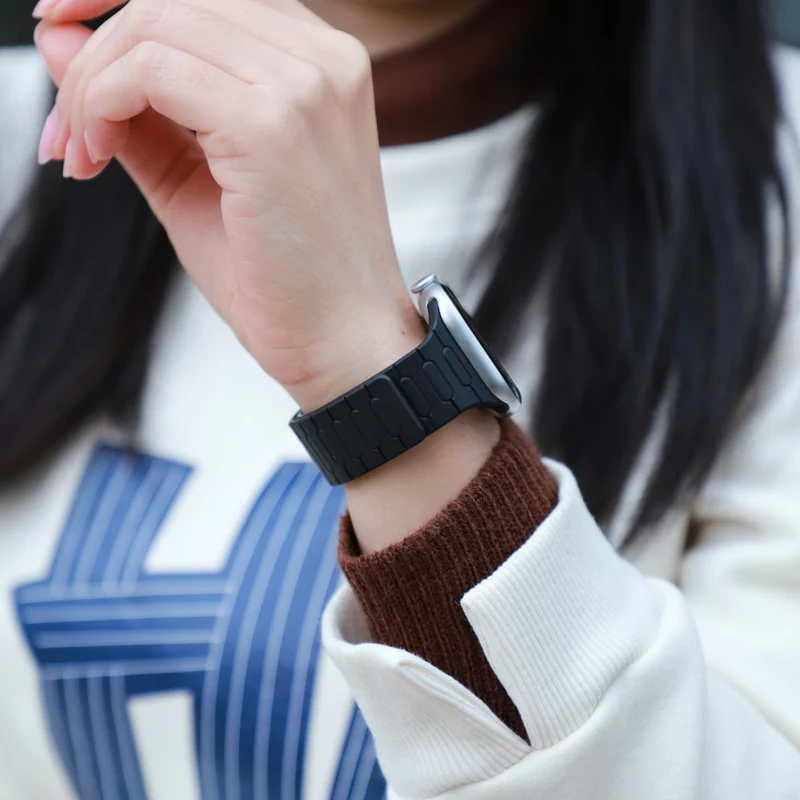 Unglaublich Süß Apple Smartwatch Silikon Universell Armband