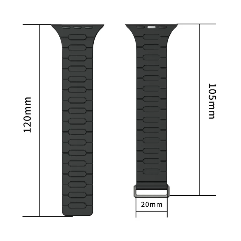 Unglaublich Süß Apple Smartwatch Silikon Universell Armband