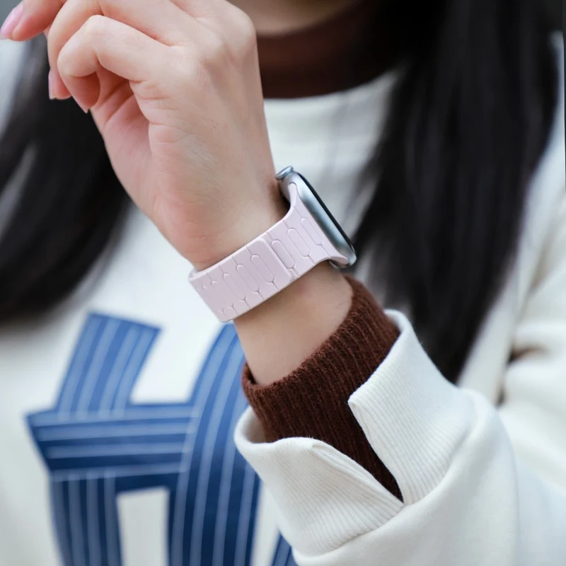 Unglaublich Süß Apple Smartwatch Silikon Universell Armband