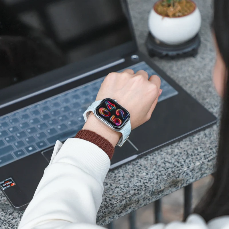 Unglaublich Süß Apple Smartwatch Silikon Universell Armband