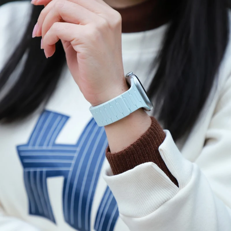 Unglaublich Süß Apple Smartwatch Silikon Universell Armband