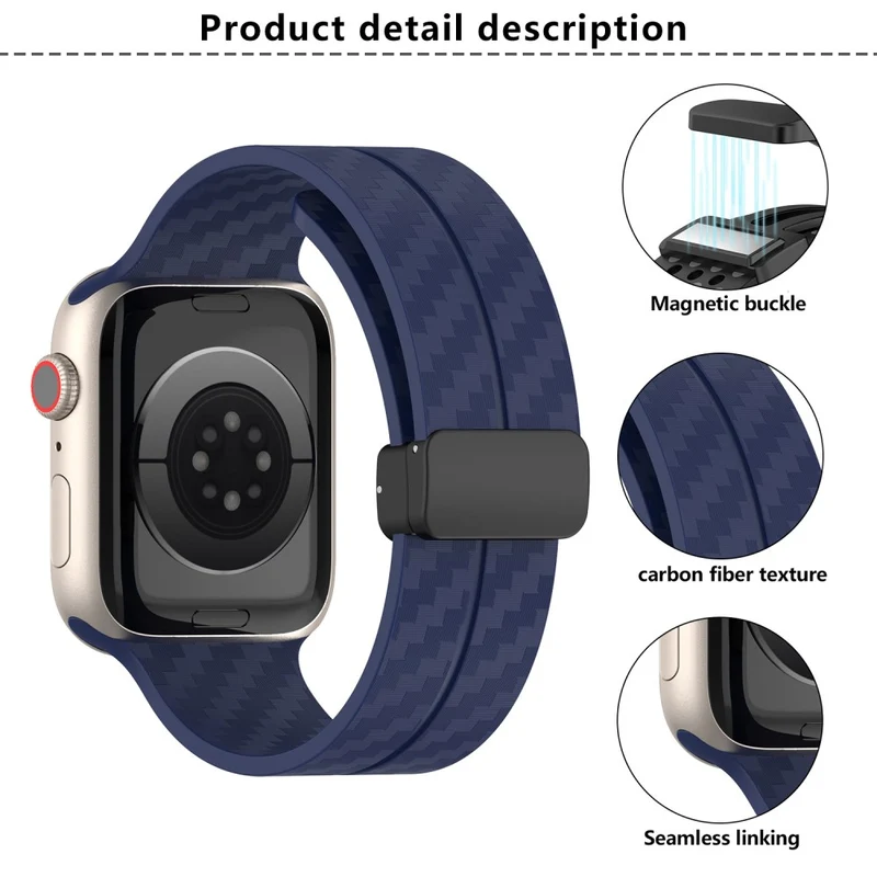 Sehr Bequem Apple Smartwatch Silikon Universell Armband