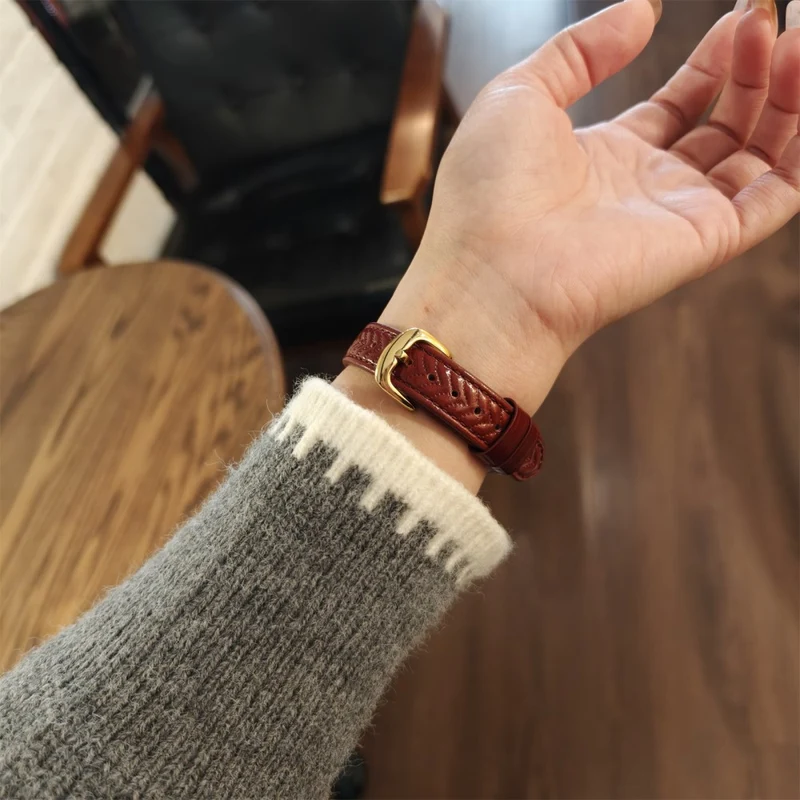 Wirklich Schick Apple Smartwatch Echtes Leder Universell Armband