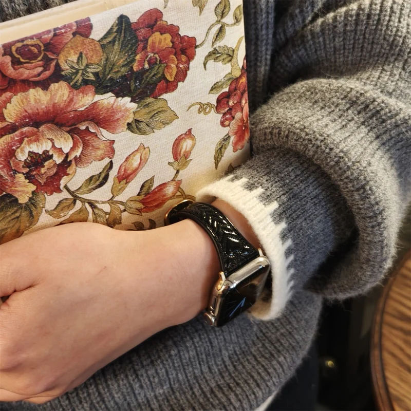 Wirklich Schick Apple Smartwatch Echtes Leder Universell Armband