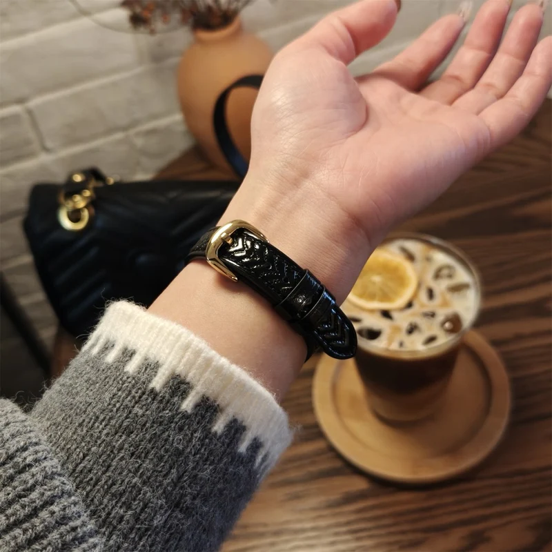 Wirklich Schick Apple Smartwatch Echtes Leder Universell Armband