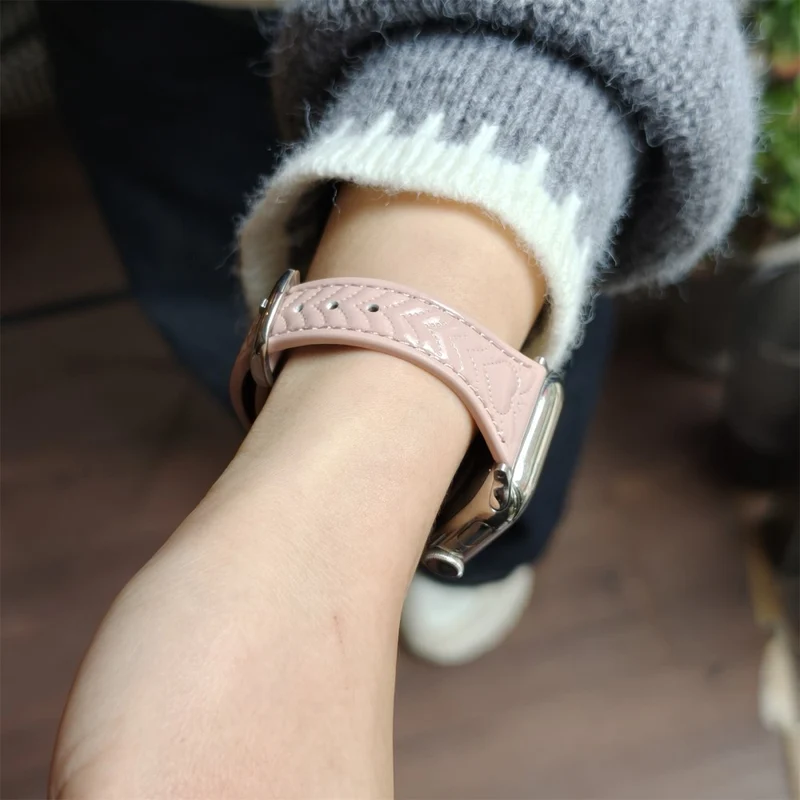 Wirklich Schick Apple Smartwatch Echtes Leder Universell Armband