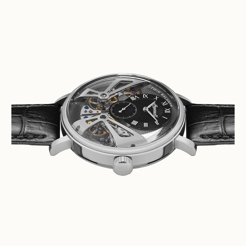 Ingersoll The Tennessee I13103 Herrenuhr Silber • Automatikwerk • Mineralglas