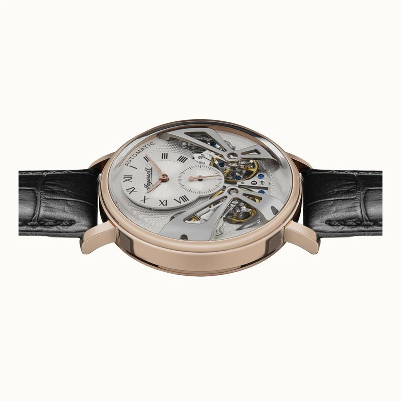 Ingersoll The Tennessee I13101 Herrenuhr Hellgrau • Automatikwerk • Mineralglas