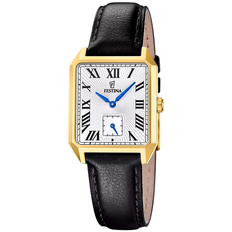Festina On The Square F20780/1 Herrenuhr • Quarzwerk • Mineralglas