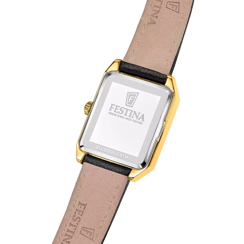 Festina On The Square F20780/1 Herrenuhr • Quarzwerk • Mineralglas