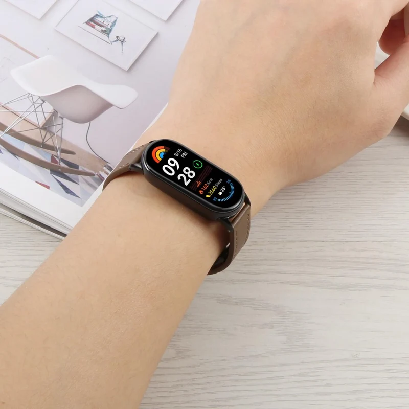 Bemerkenswert Prächtig Xiaomi Smart Band 9 / Xiaomi Smart Band 8 Kunstleder Universell Armband