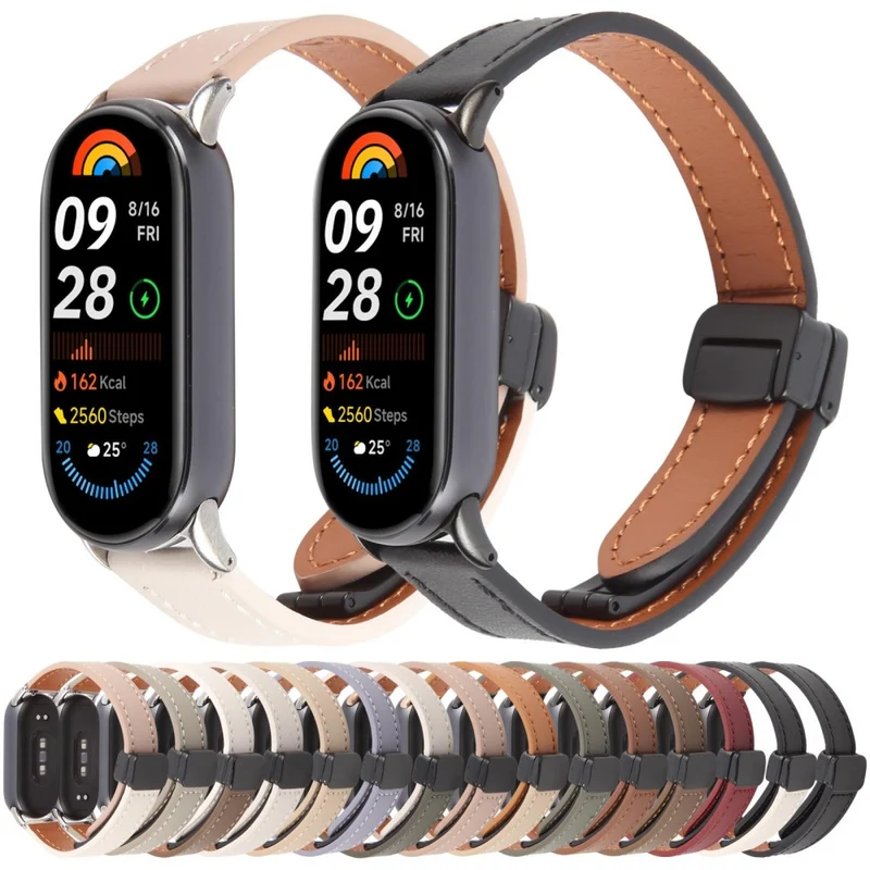 Bemerkenswert Prächtig Xiaomi Smart Band 9 / Xiaomi Smart Band 8 Kunstleder Universell Armband
