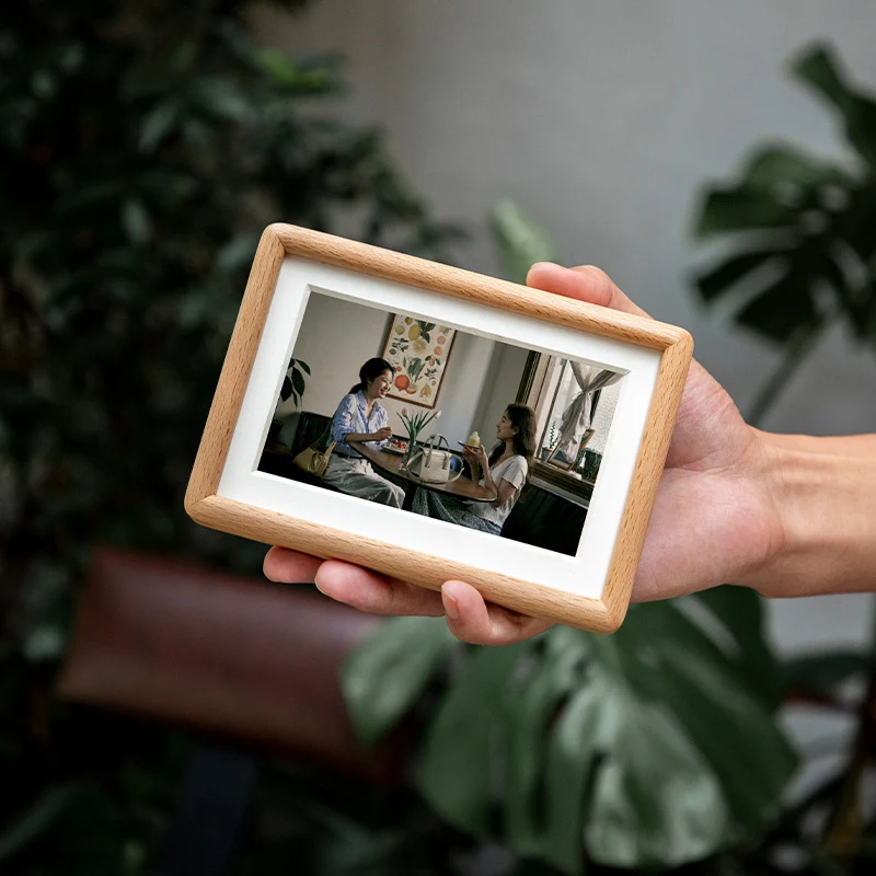 Naturaler Holz Dekorativer Foto-Rahmen für Zuhause