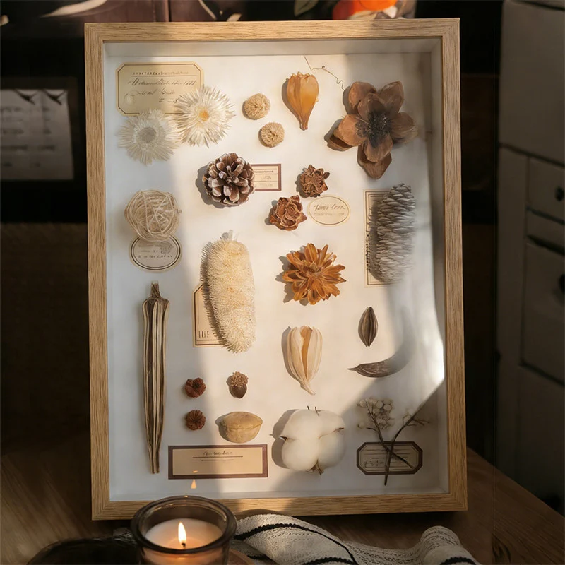 Botanische Schattenkasten Kunstrahmen