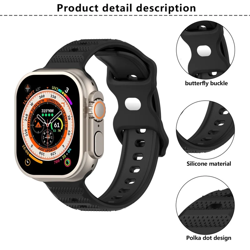 Super Cool Apple Smartwatch Silikon Universell Armband