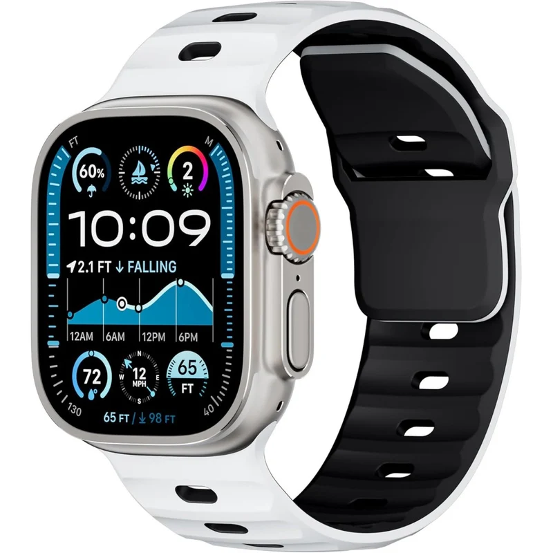 Auffallend Angenehm Apple Smartwatch Silikon Universell Armband