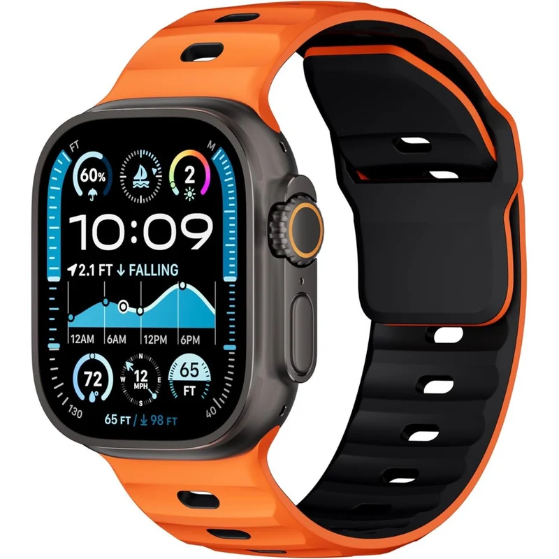 Auffallend Angenehm Apple Smartwatch Silikon Universell Armband