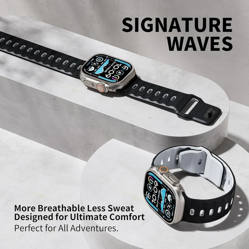 Auffallend Angenehm Apple Smartwatch Silikon Universell Armband