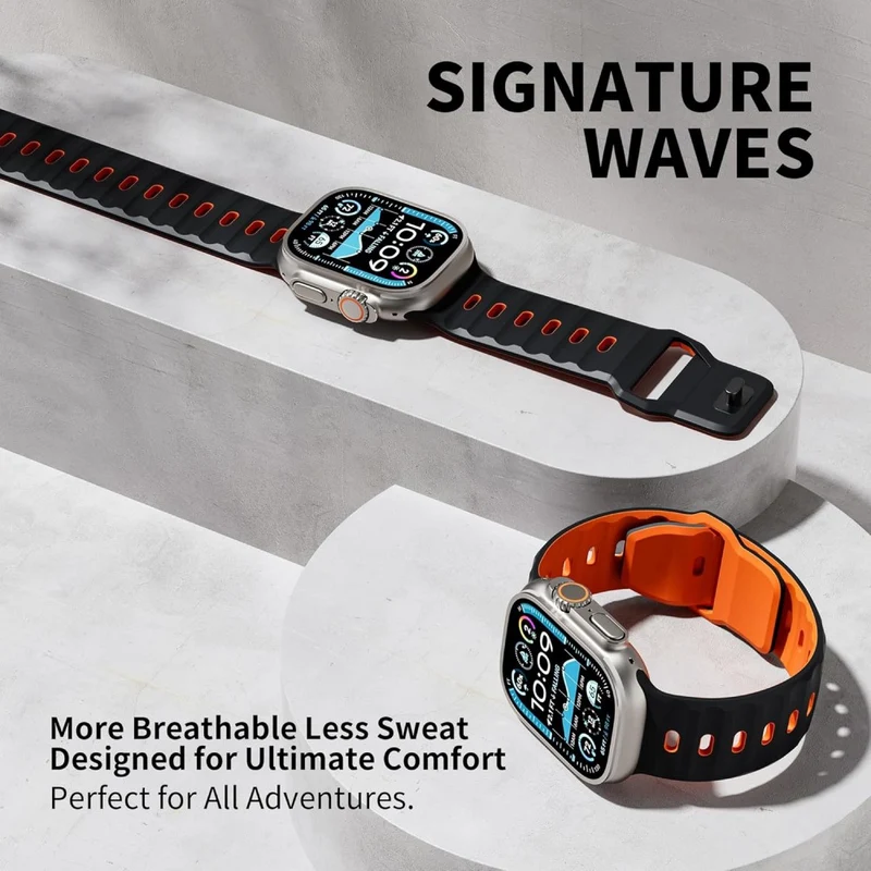 Auffallend Angenehm Apple Smartwatch Silikon Universell Armband