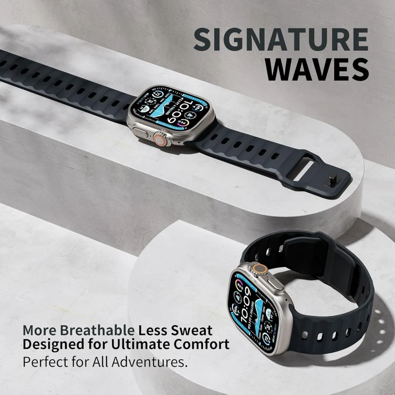 Auffallend Angenehm Apple Smartwatch Silikon Universell Armband