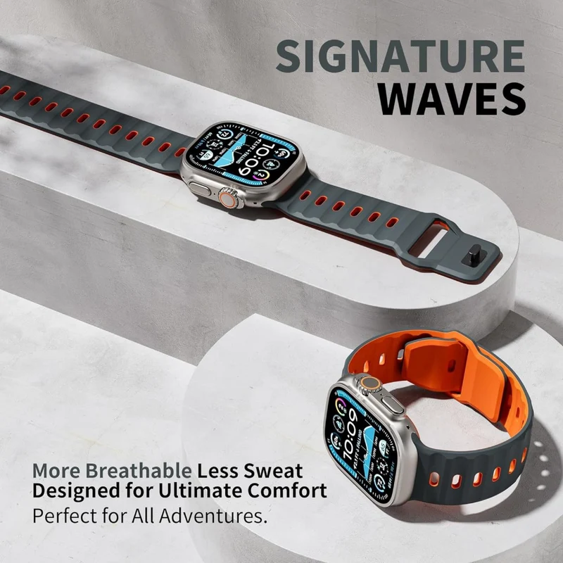 Auffallend Angenehm Apple Smartwatch Silikon Universell Armband