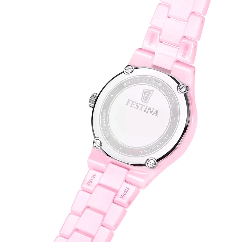 Festina Ceramic F20751/2 Damen • Keramikgehäuse & -armband • Quarzwerk MIYOTA