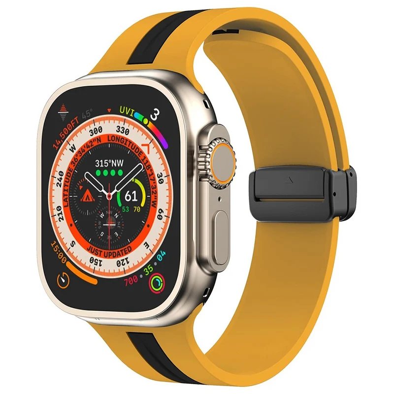 Unglaublich Modisch Apple Smartwatch Silikon Universell Armband