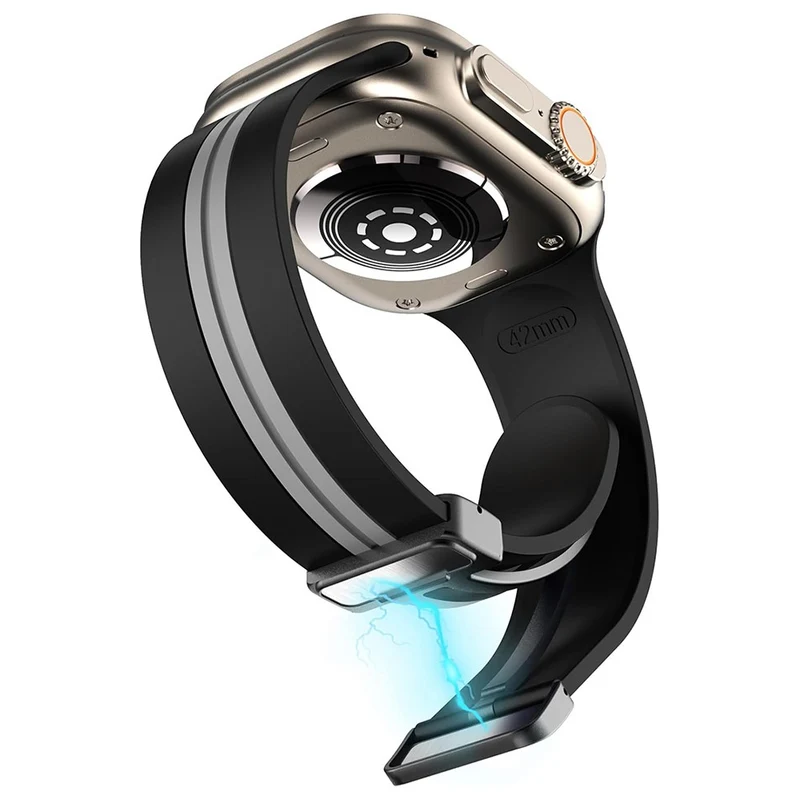Unglaublich Modisch Apple Smartwatch Silikon Universell Armband