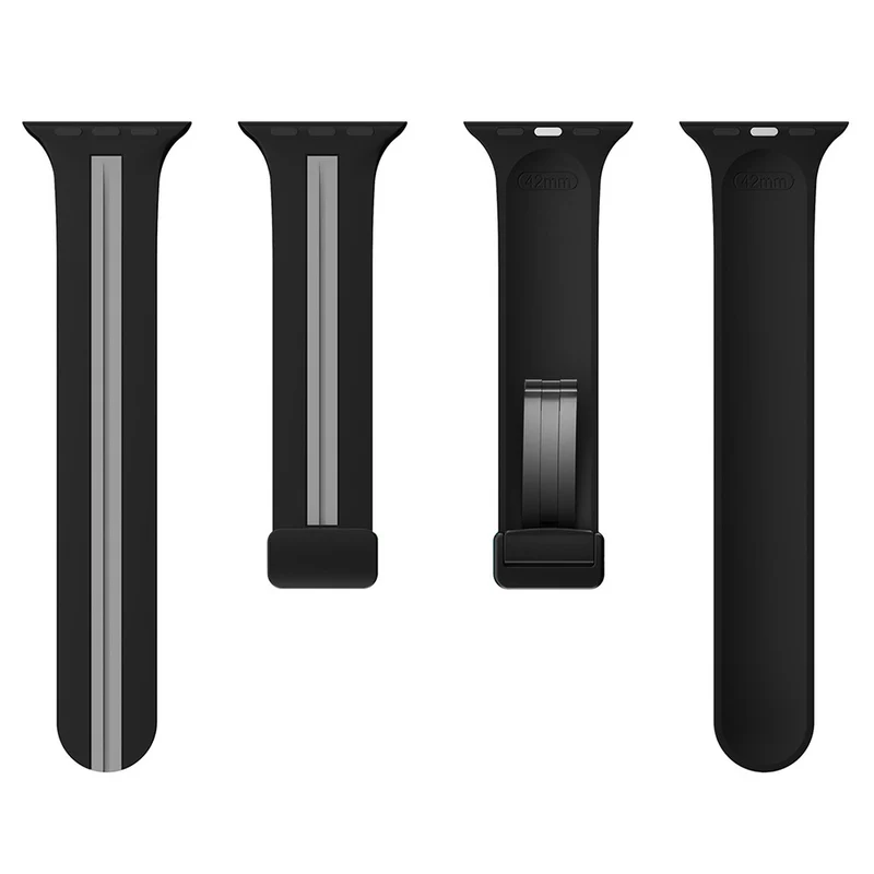Unglaublich Modisch Apple Smartwatch Silikon Universell Armband