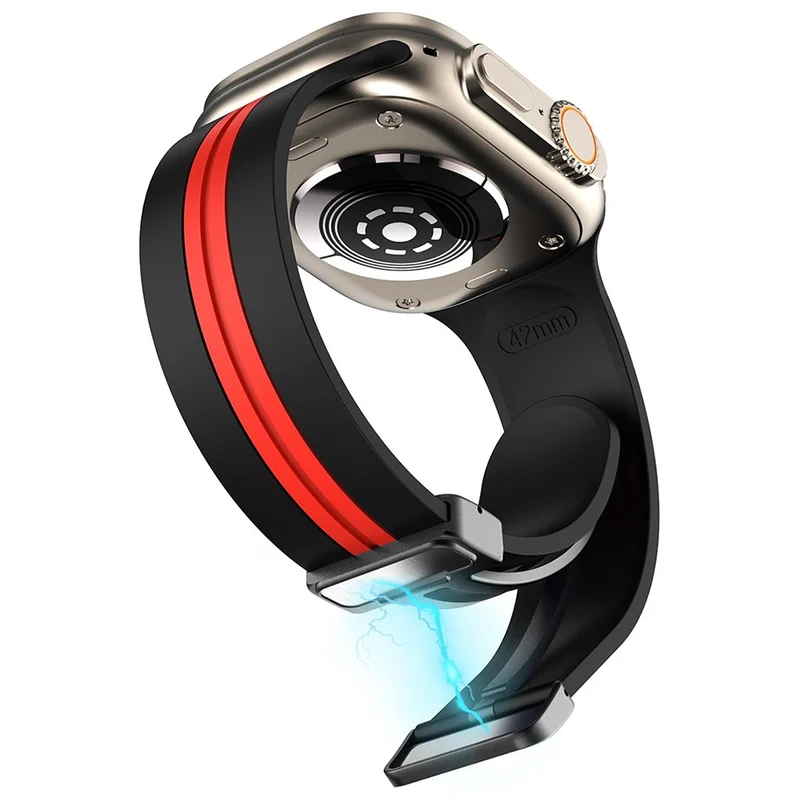Unglaublich Modisch Apple Smartwatch Silikon Universell Armband