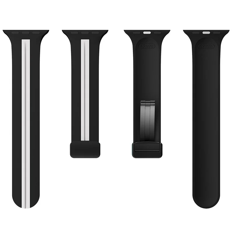 Unglaublich Modisch Apple Smartwatch Silikon Universell Armband
