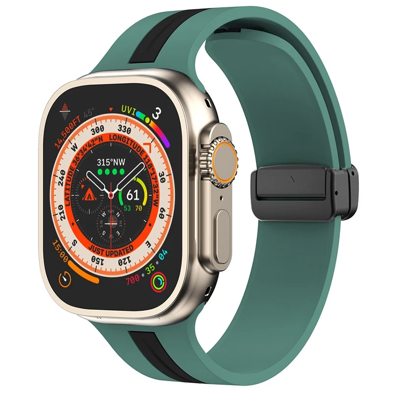 Unglaublich Modisch Apple Smartwatch Silikon Universell Armband
