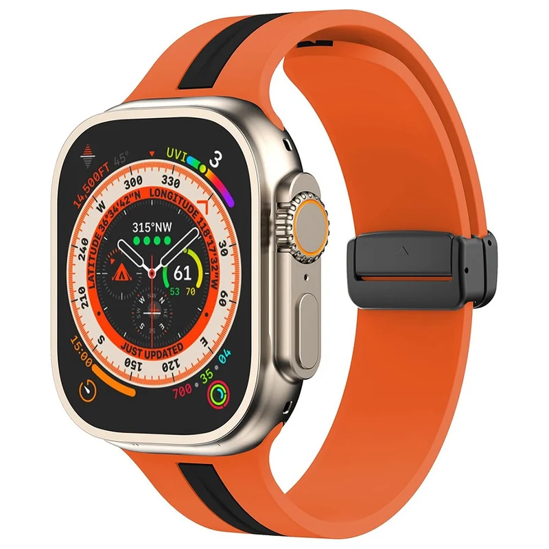 Unglaublich Modisch Apple Smartwatch Silikon Universell Armband
