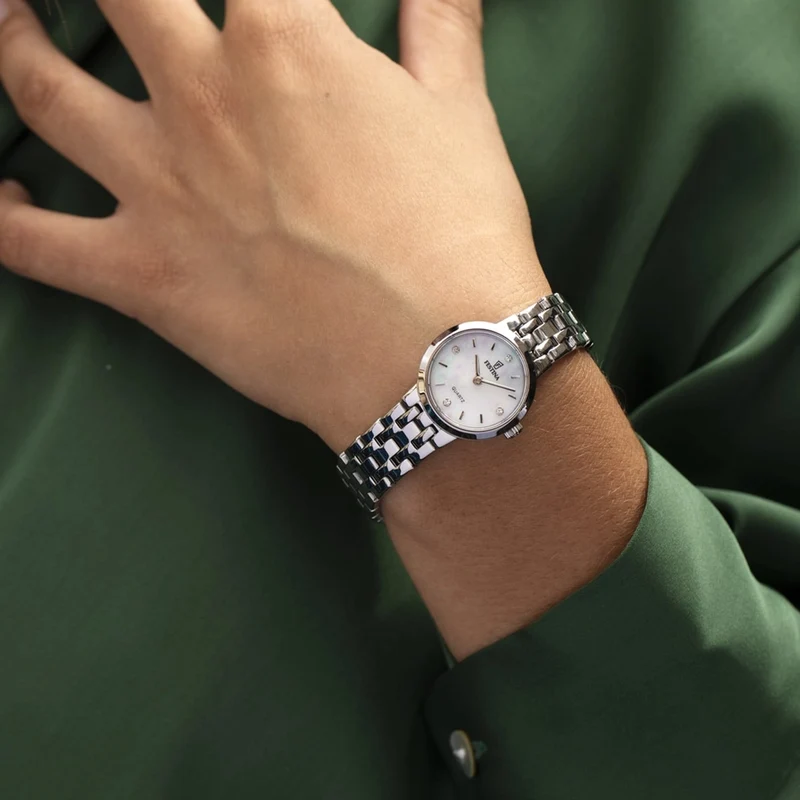 Festina Mademoiselle F20746/1 Damen Armbanduhr • Quarzwerk • Perlmutt-Zifferblatt