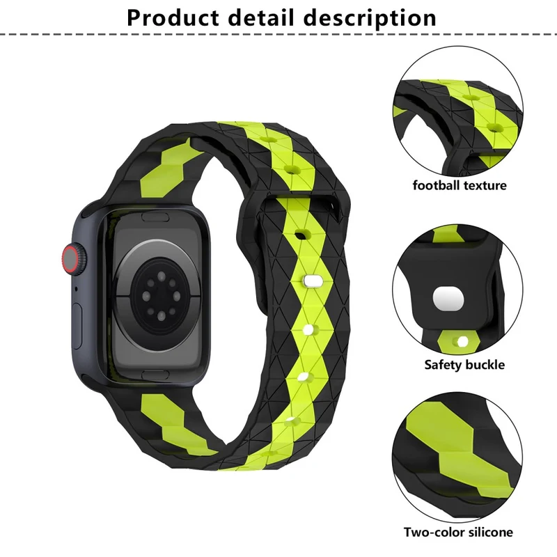 Unglaublich Cool Apple Smartwatch Silikon Universell Armband