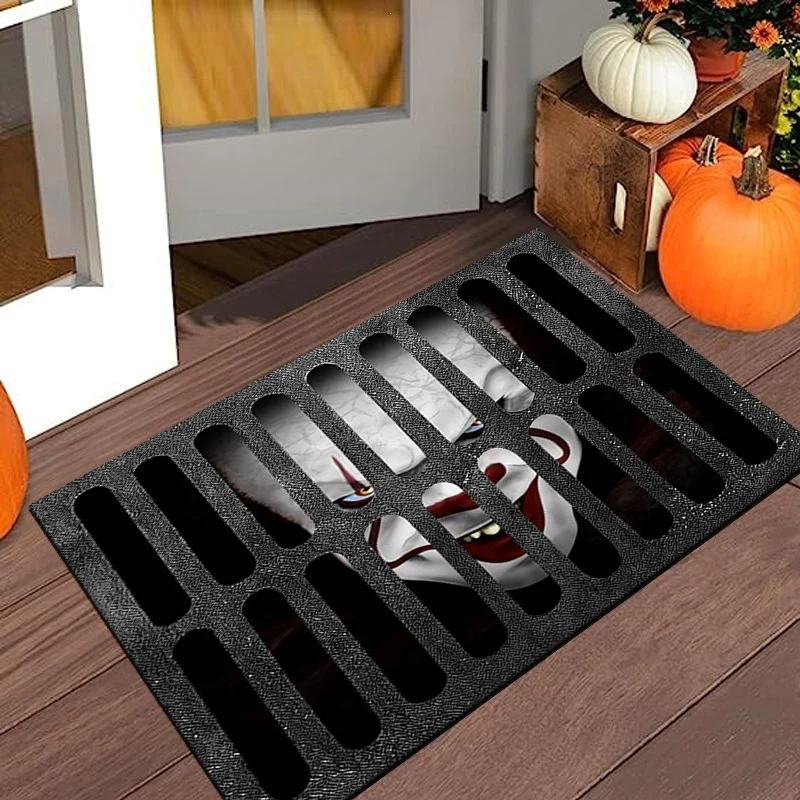 Spooky Halloween-Themen Eingangsmatte