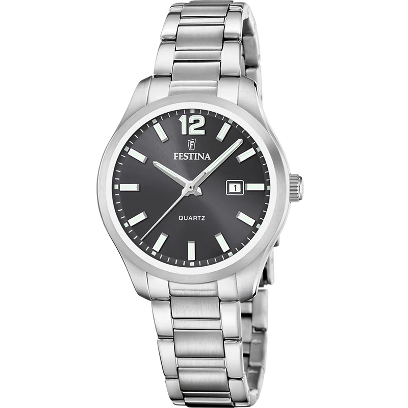Festina F20737/5 Damenuhr Schwarz • Miyota Quarzwerk • 5 ATM