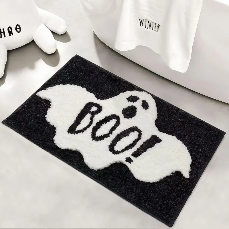 Spooky Halloween-Themen Badmatte