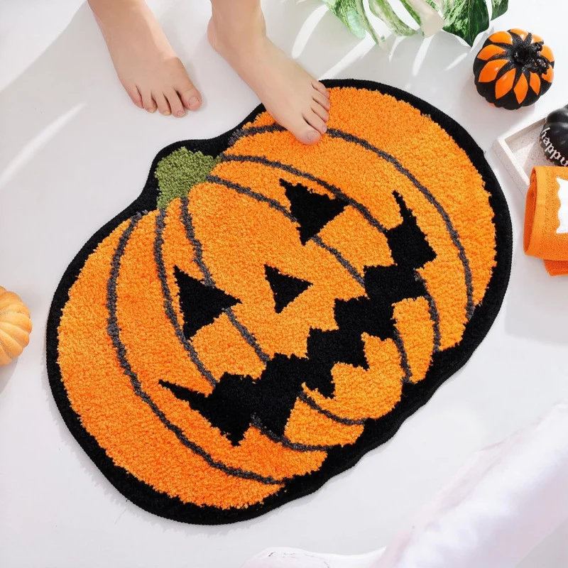 Spooky Halloween-Themen Badmatte