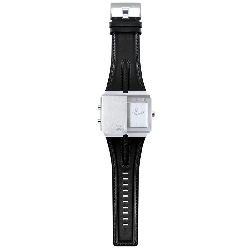 THE ONE Uhr Herren Binär-Armbanduhr Slider Watch SD101B1
