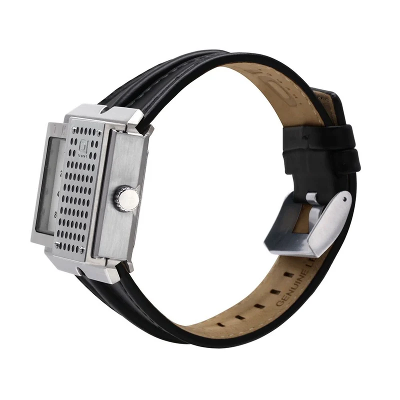 THE ONE Uhr Herren Binär-Armbanduhr Slider Watch SD118R1