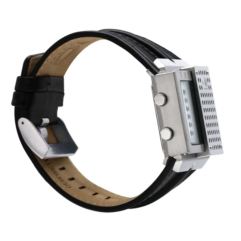 THE ONE Uhr Herren Binär-Armbanduhr Slider Watch SD118R1